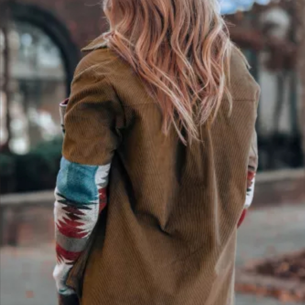 New Aztec corduroy jacket - Picture 7 of 14